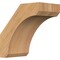 Ekena Millwork 3 1/2"W x 6"D x 6"H Legacy Smooth Knee Brace, Western Red Cedar BRC04X06X06LEC00SWR - alternate 1